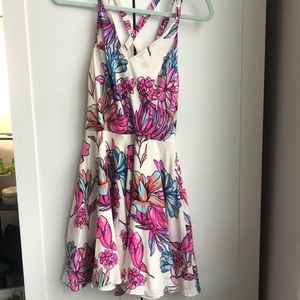 Amanda Uprichard Floral Swing Dress
